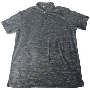 Travis Matthews Gray Heather Athletic Golf Sport Polo XXL